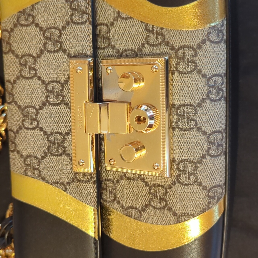 Gucci Pad Lock GG Supreme - Picture 13 of 13